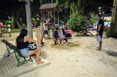 Obra concluída - Reforma e revitalização da Praça Batista Campos 