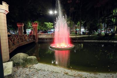 Obra concluída - Reforma e revitalização da Praça Batista Campos 