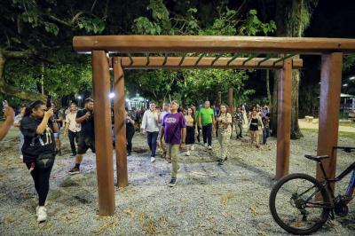 Obra concluída - Reforma e revitalização da Praça Batista Campos 