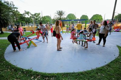 Obra concluída - Reforma e revitalização da praça Dom Mário Villas Boas