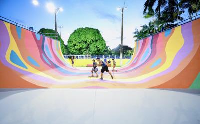 Obra concluída - Reforma e revitalização da praça Dom Mário Villas Boas