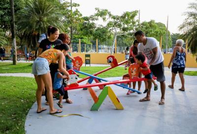Obra concluída - Reforma e revitalização da praça Dom Mário Villas Boas