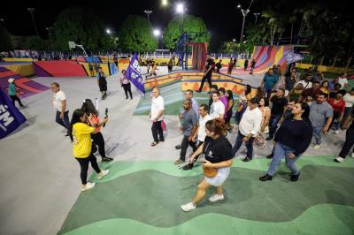 Obra concluída - Reforma e revitalização da praça Dom Mário Villas Boas