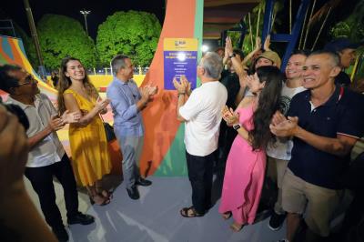 Obra concluída - Reforma e revitalização da praça Dom Mário Villas Boas