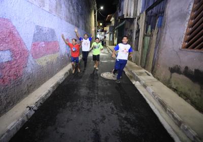 Obras concluídas - Dreanagem e pavimentação de ruas no bairro da Condor