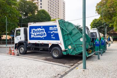 Belém Limpa - Mutirão de limpeza chega a 22 praças da cidade