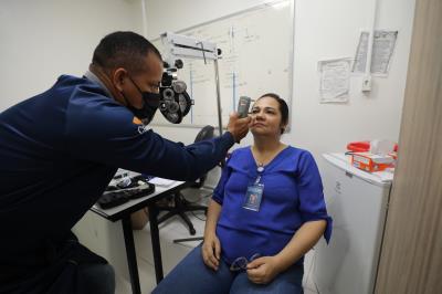 Ação do Dia das Mães no hospital Dom Zico