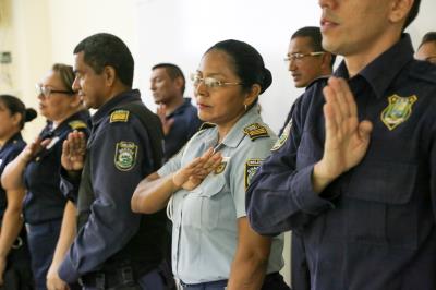 Guardas municipais de Belém concluem primeira etapa do curso de Libras