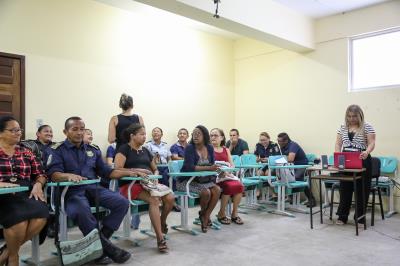 Guardas municipais de Belém concluem primeira etapa do curso de Libras