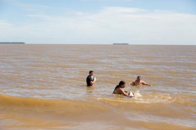 Praias de Belém passam por teste de balneabilidade