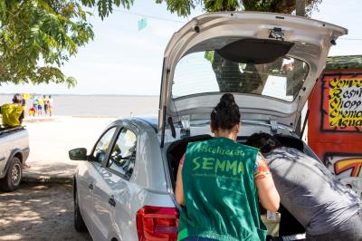Praias de Belém passam por teste de balneabilidade