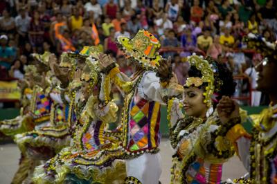 Onze grupos se apresentam no último dia do concurso de quadrilhas