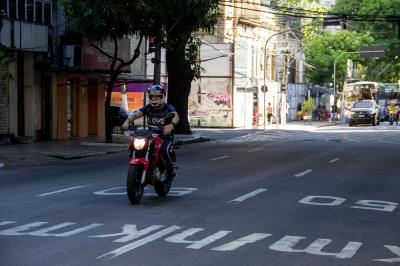 Orientação para usuários de motocicleta