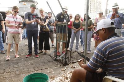 Ver-o-Peso recebe visita de convidados do Encontro Mundial das Cidades Criativas