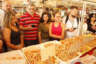 Ver-o-Peso recebe visita de convidados do Encontro Mundial das Cidades Criativas