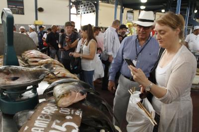 Ver-o-Peso recebe visita de convidados do Encontro Mundial das Cidades Criativas
