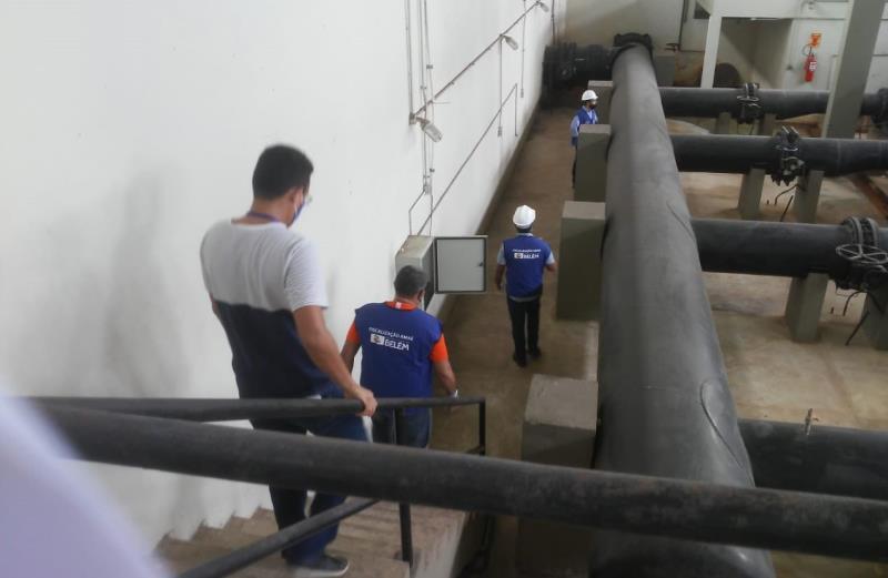 Fiscalização programada da Arbel visita unidade de abastecimento de água