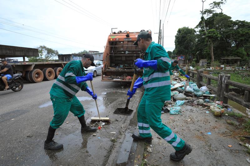 	Operação de limpeza nos bairros - Telégrafo
