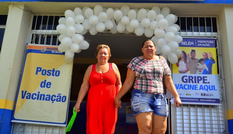 No Dia Nacional da Imunização, Prefeitura de Belém comemora conquistas