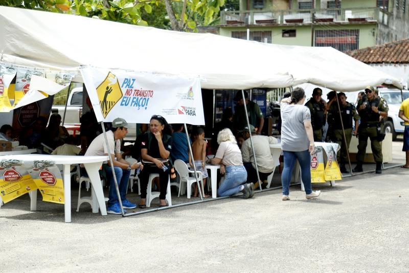 Órgãos municipais e estaduais promovem ações de segurança em Outeiro