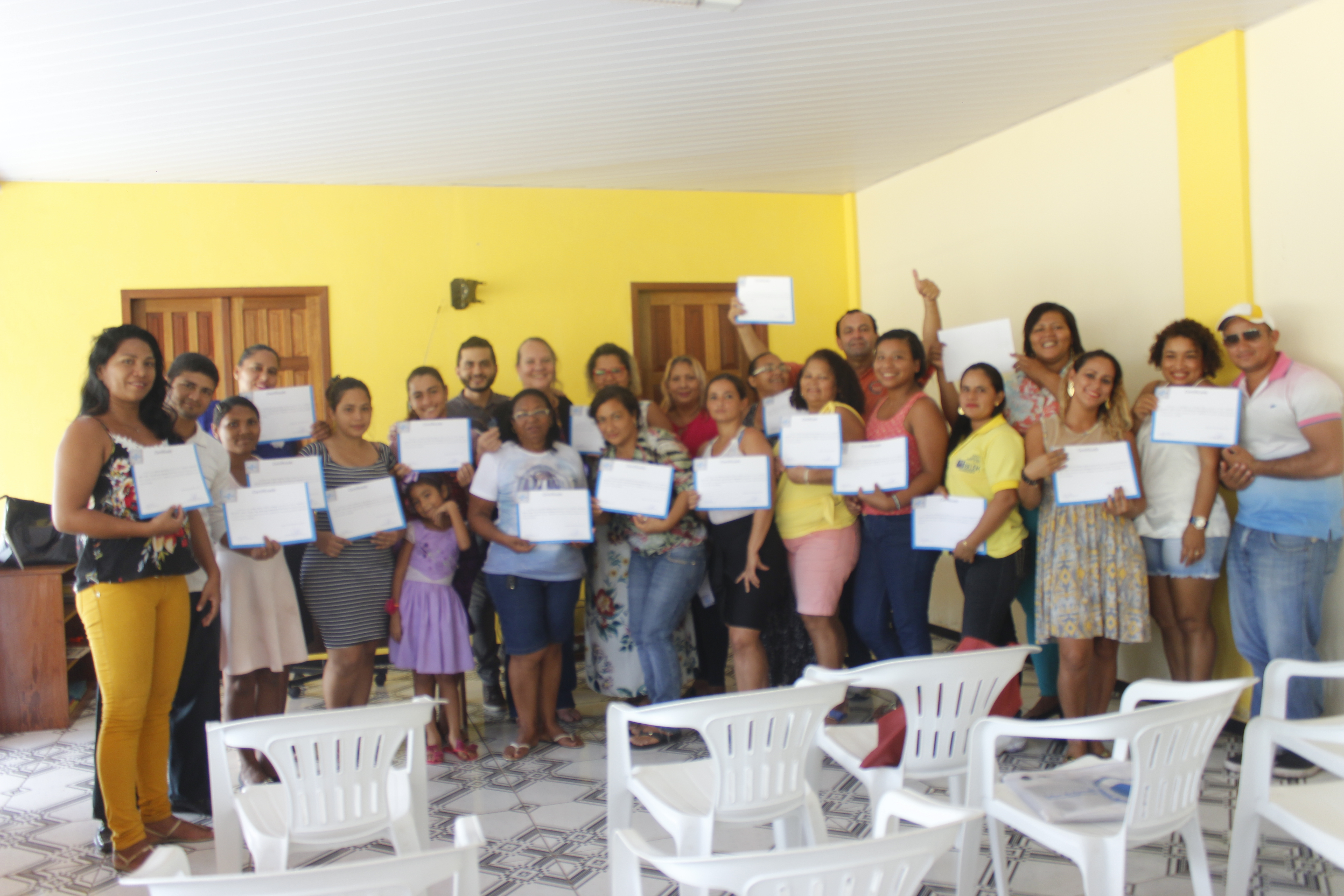 Sebrae certifica trabalhadores de bares e restaurantes de Outeiro