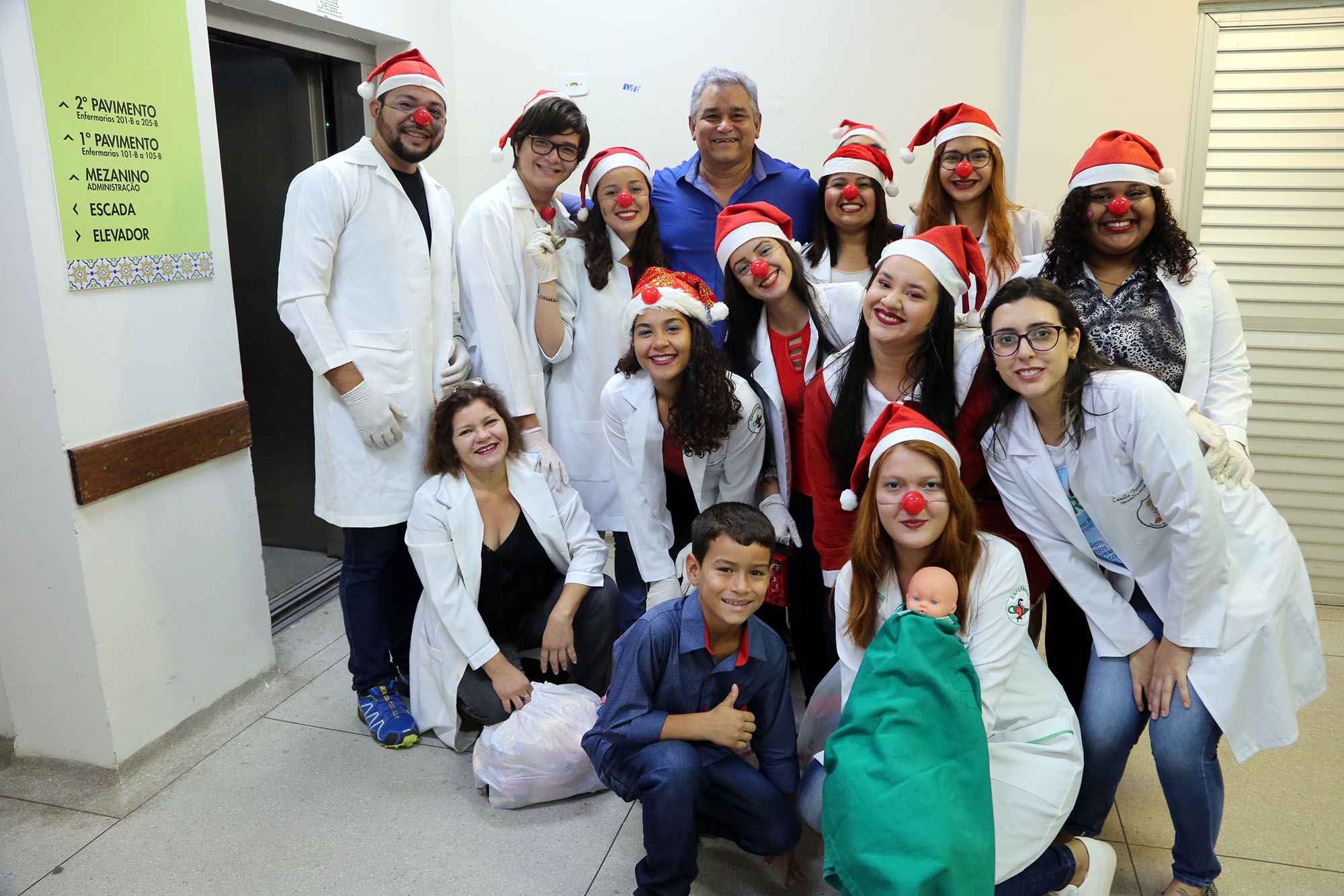 Projeto antecipa Natal de pacientes do Pronto Socorro da 14