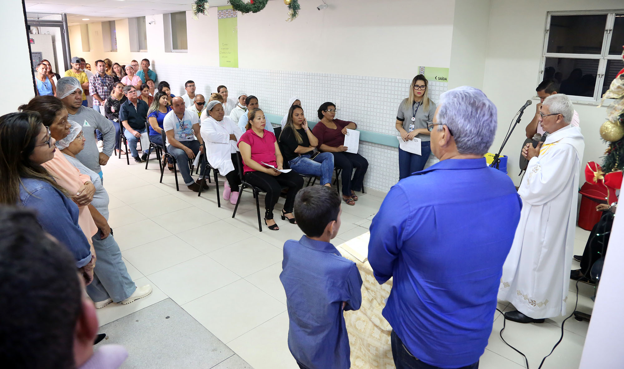 Projeto antecipa Natal de pacientes do Pronto Socorro da 14