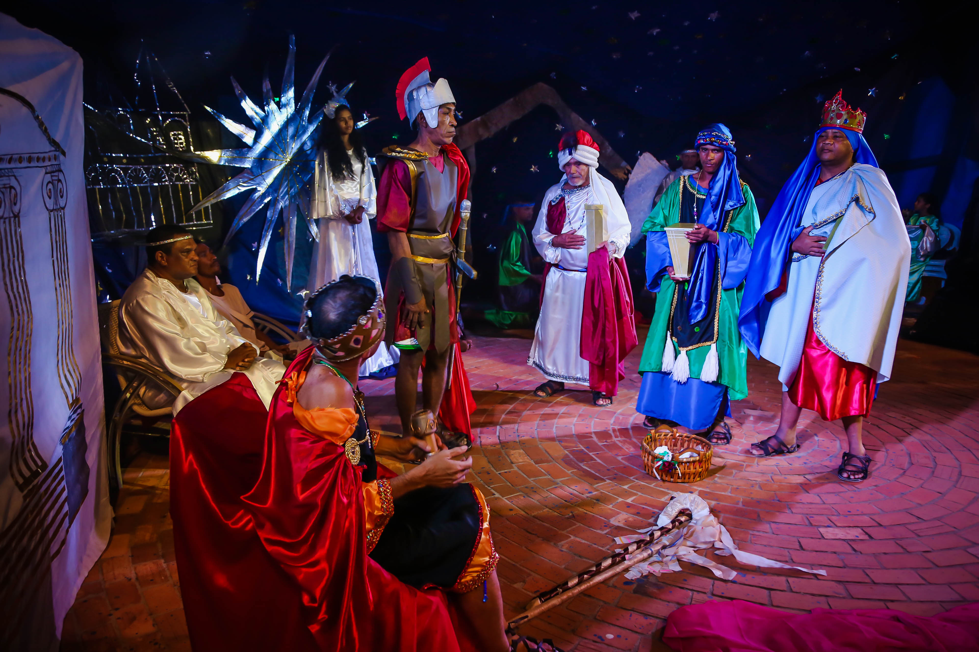 Moradores de Icoaraci se encantam com Auto de Natal das pessoas em situação de rua