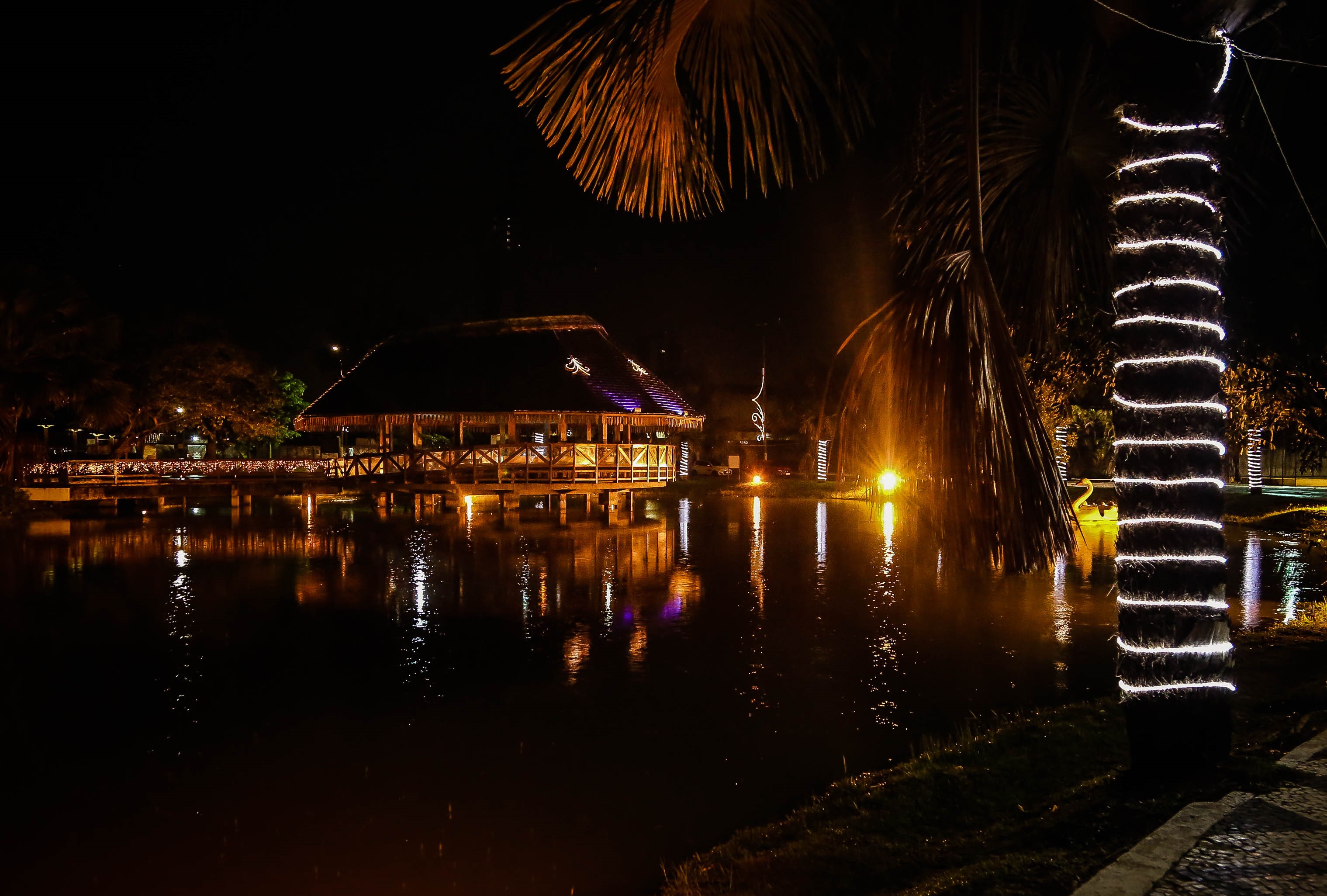 Decoração temática torna Belém mais bonita nas festas de fim de ano