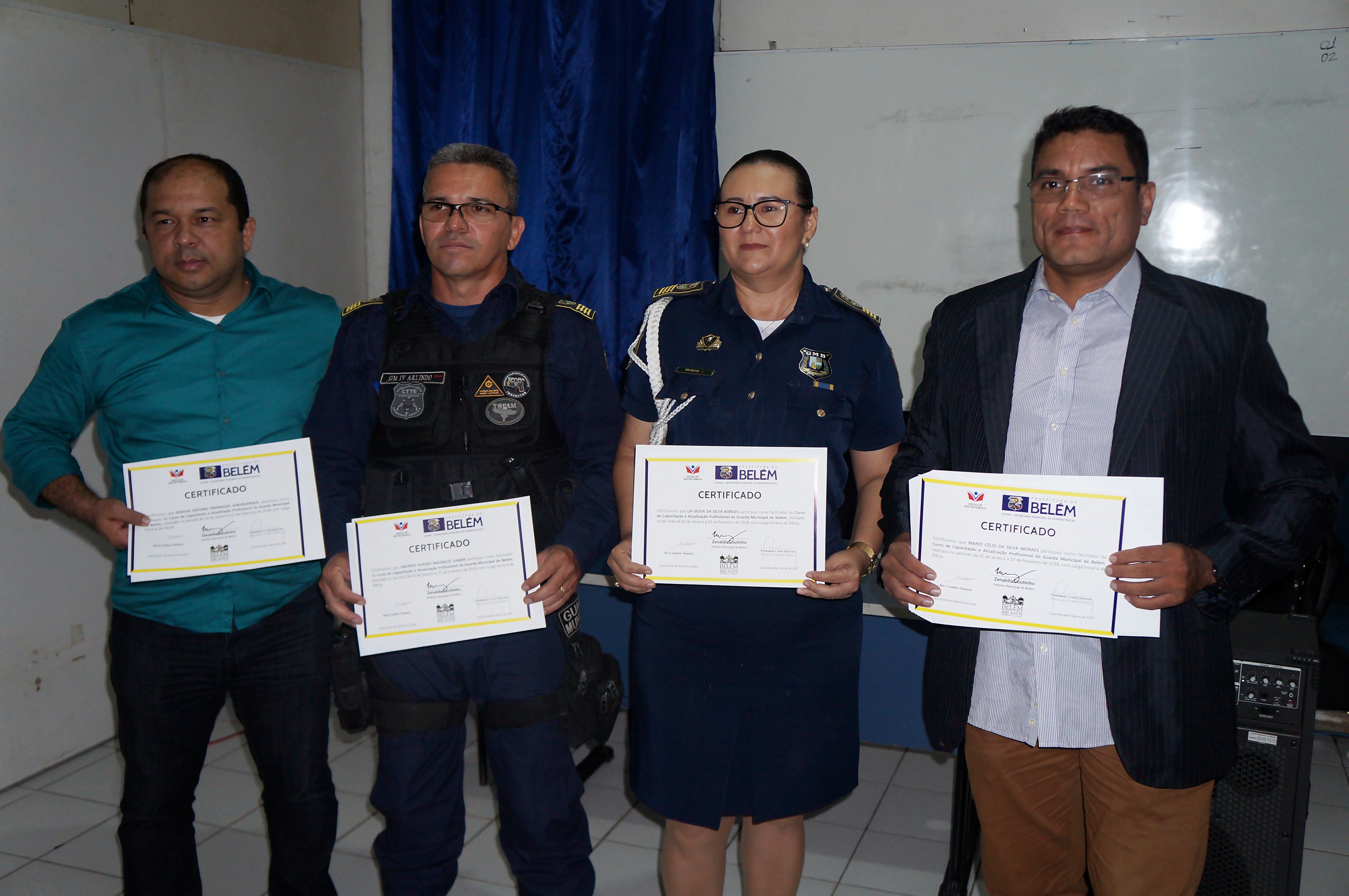 Grupamento da Guarda Municipal de Belém participa de curso de atualização profissional