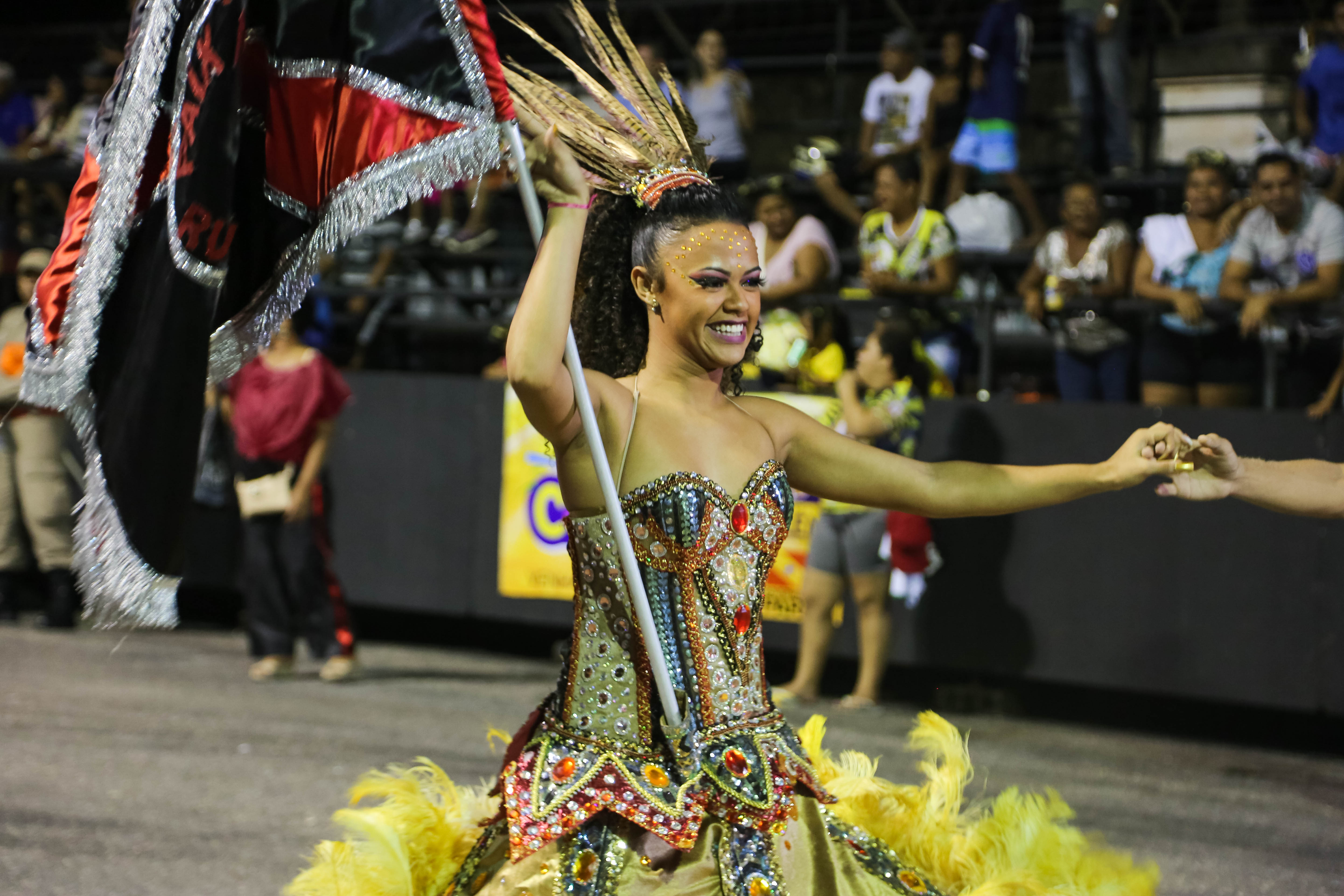 3º grupo encerra apresentação das Escolas de Samba na Marechal Hermes