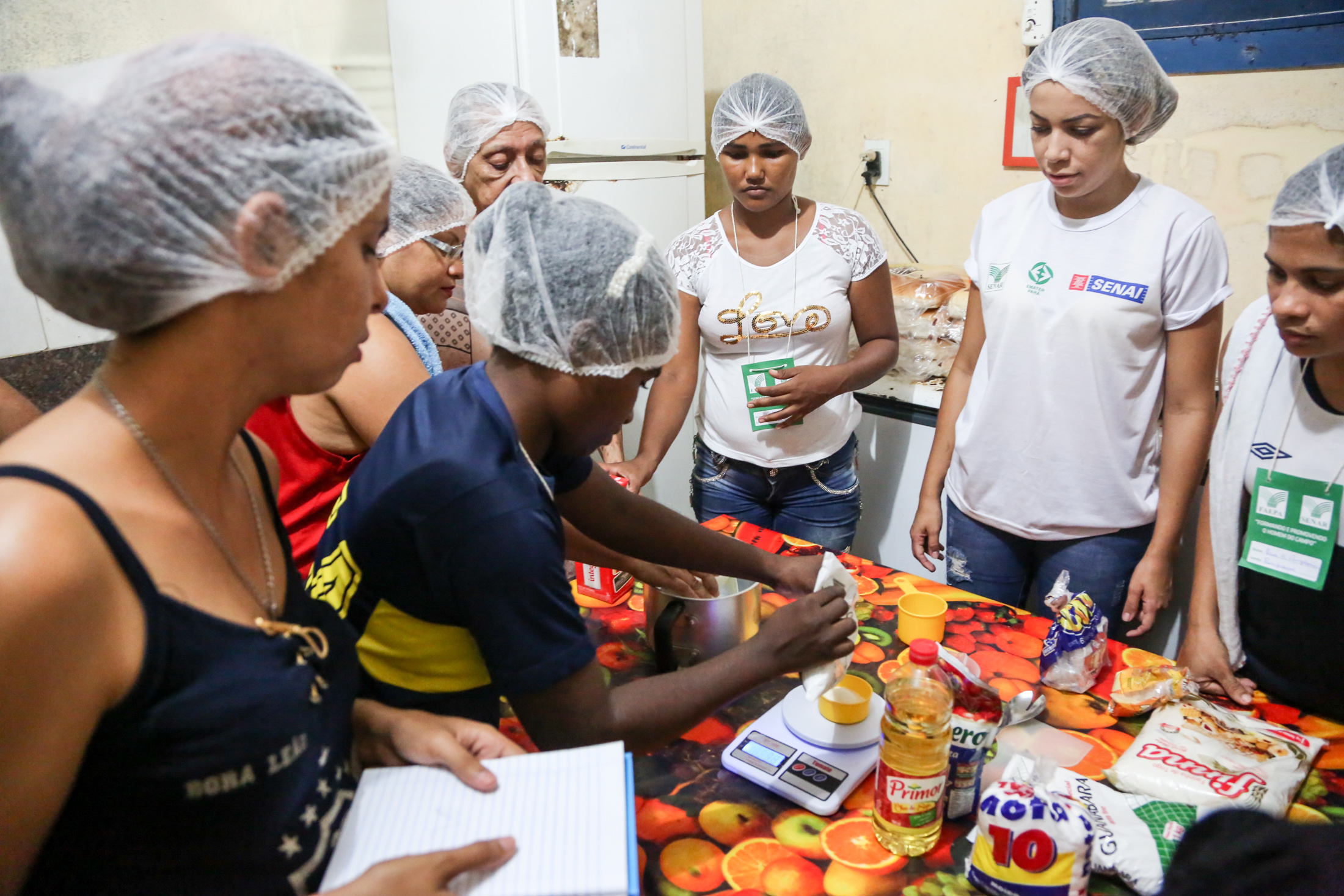 Cras promove curso de panificação para famílias do Aurá