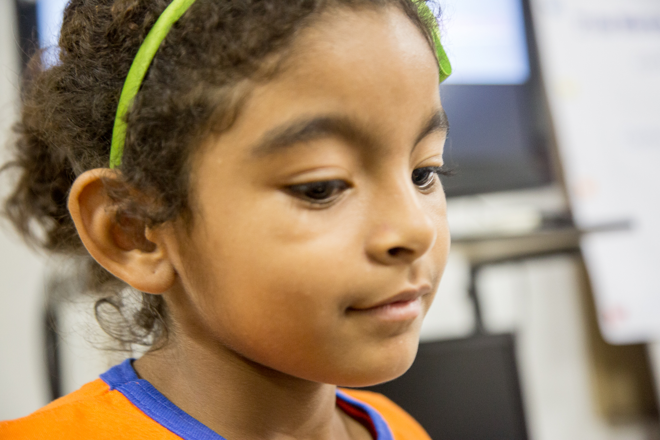 Crianças participam de ação educativa no Dia Internacional da Síndrome de Down