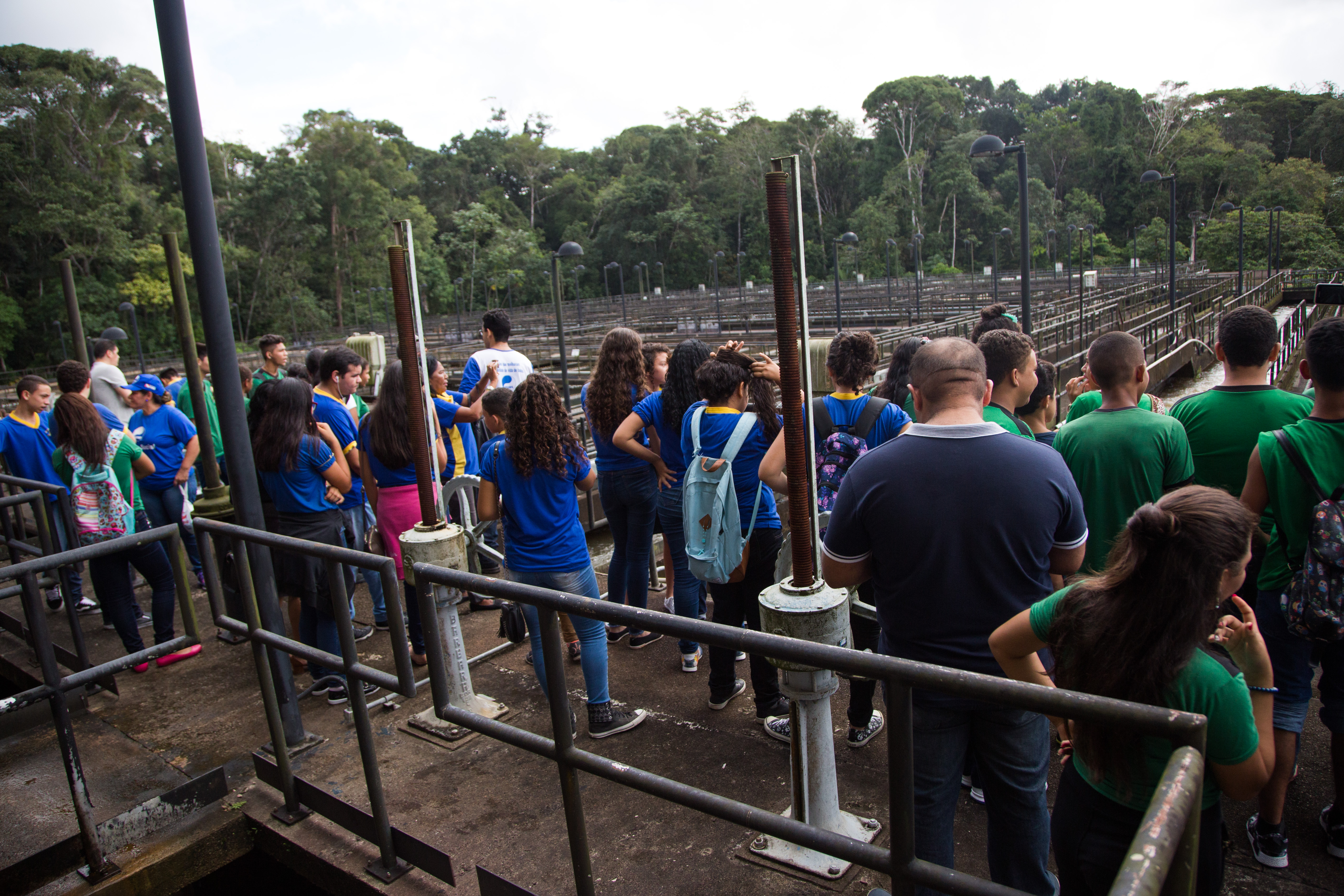 Estudantes da rede municipal participam de atividades alusivas ao Dia Mundial da Água no Utinga