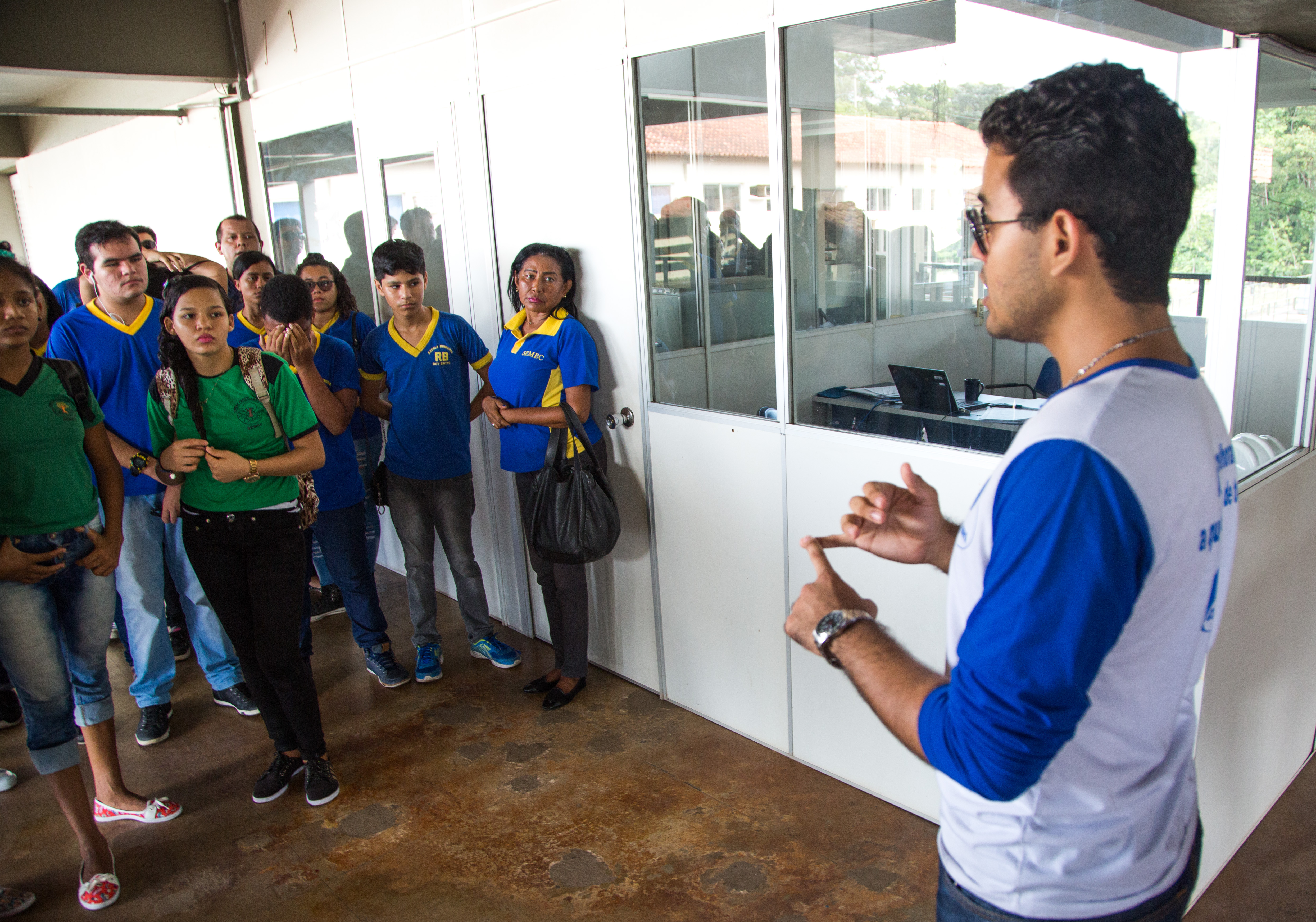 Estudantes da rede municipal participam de atividades alusivas ao Dia Mundial da Água no Utinga