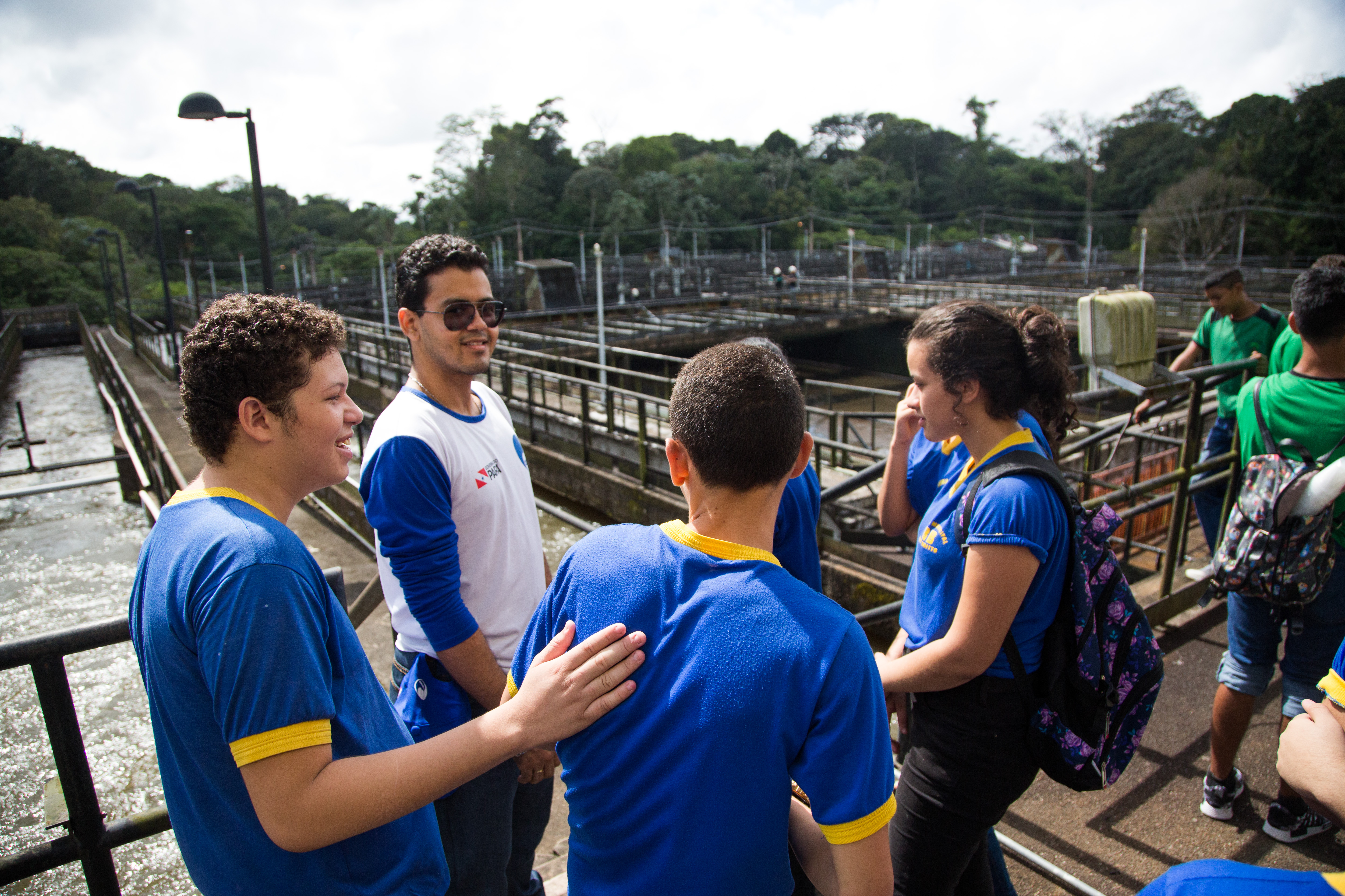 Estudantes da rede municipal participam de atividades alusivas ao Dia Mundial da Água no Utinga