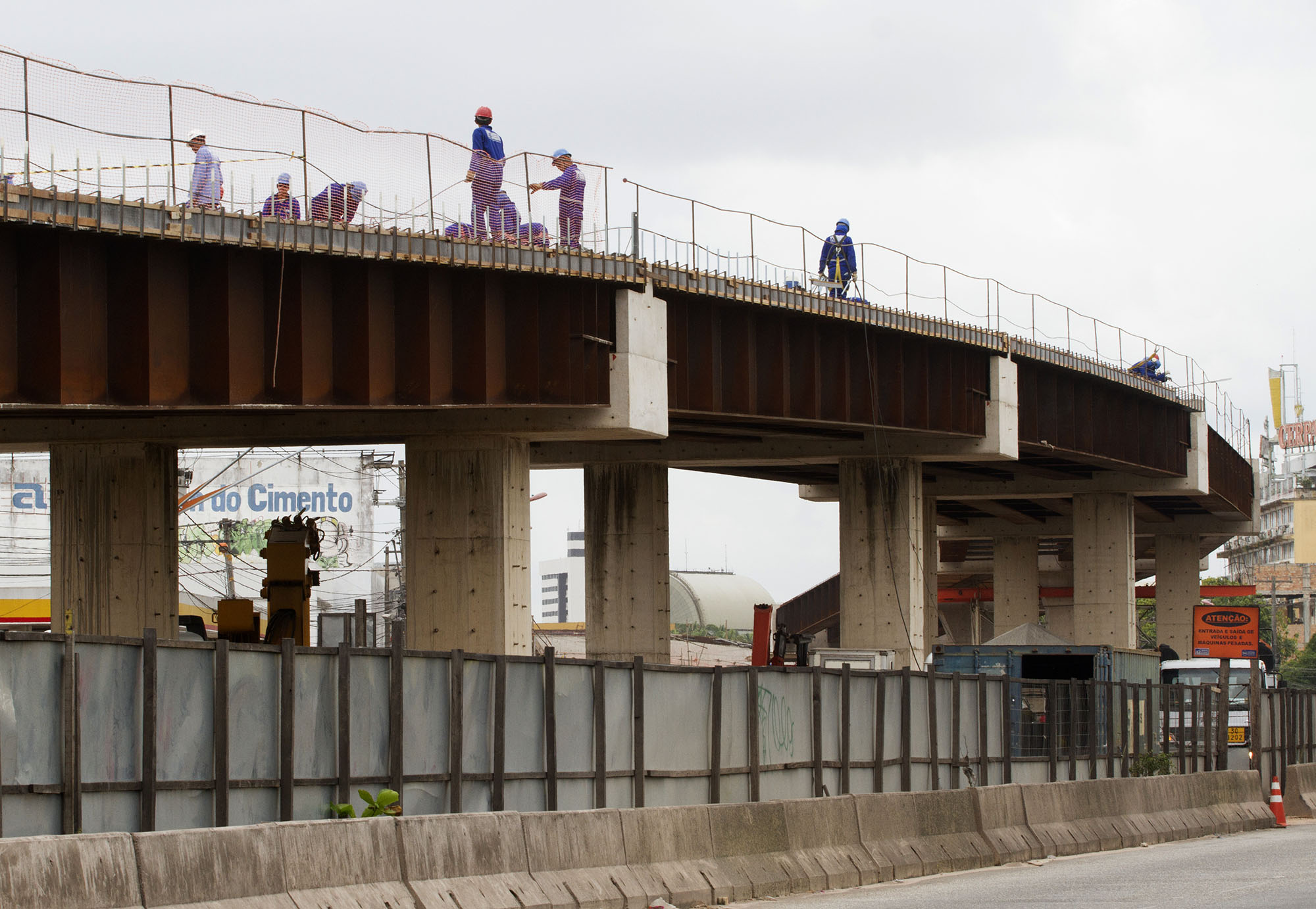 Obras do BRT impulsionam a geração de empregos na capital