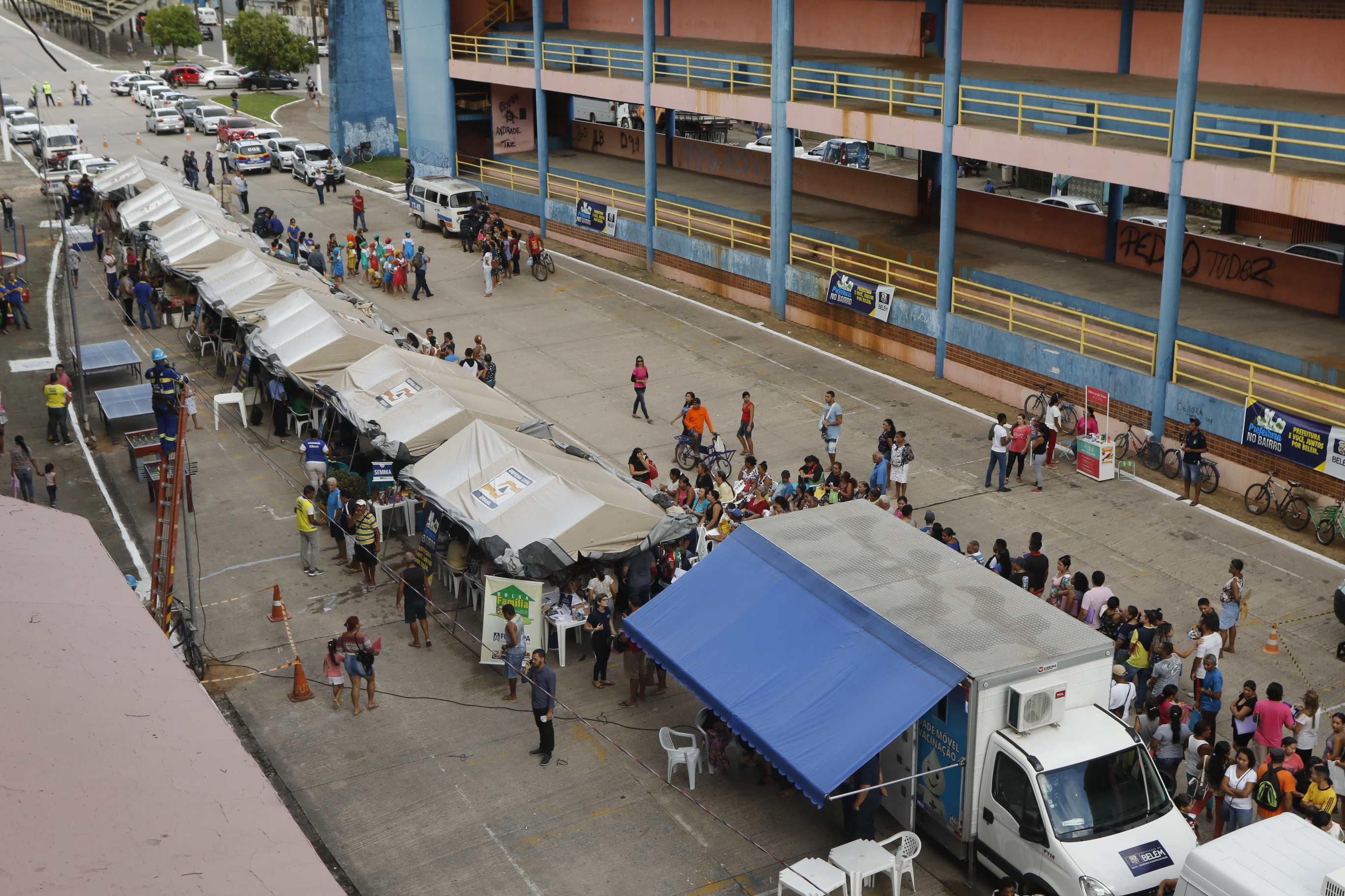 Prefeitura no Bairro chega à Pedreira com serviços e  ações de cidadania