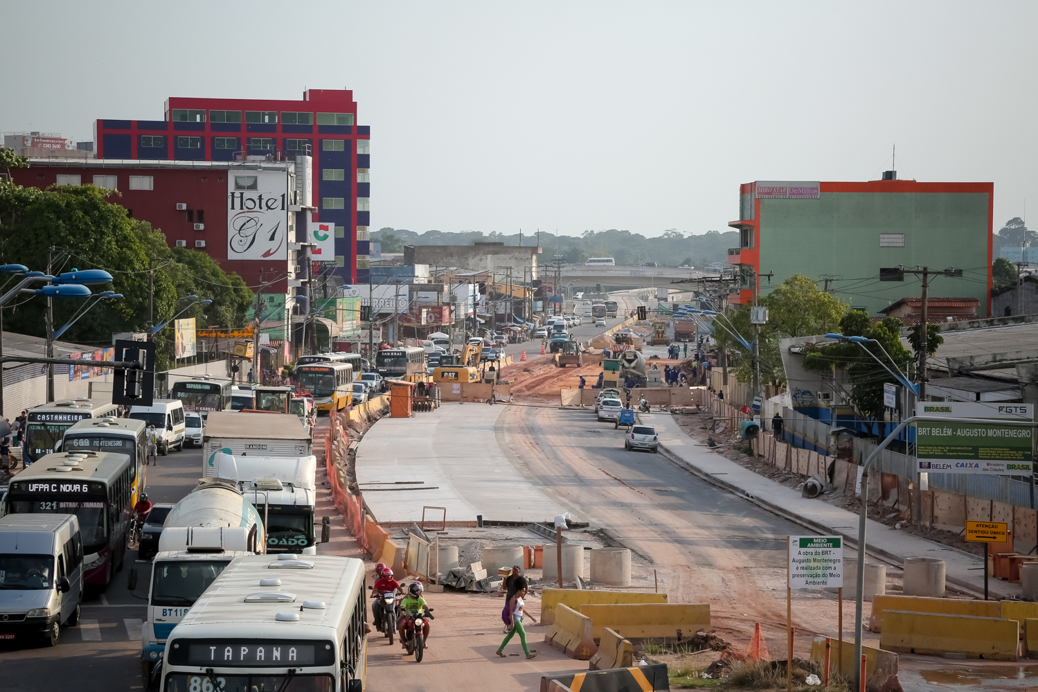 Nova infraestrutura na Augusto Montenegro proporcionou acessibilidade e mais fluidez ao trânsito