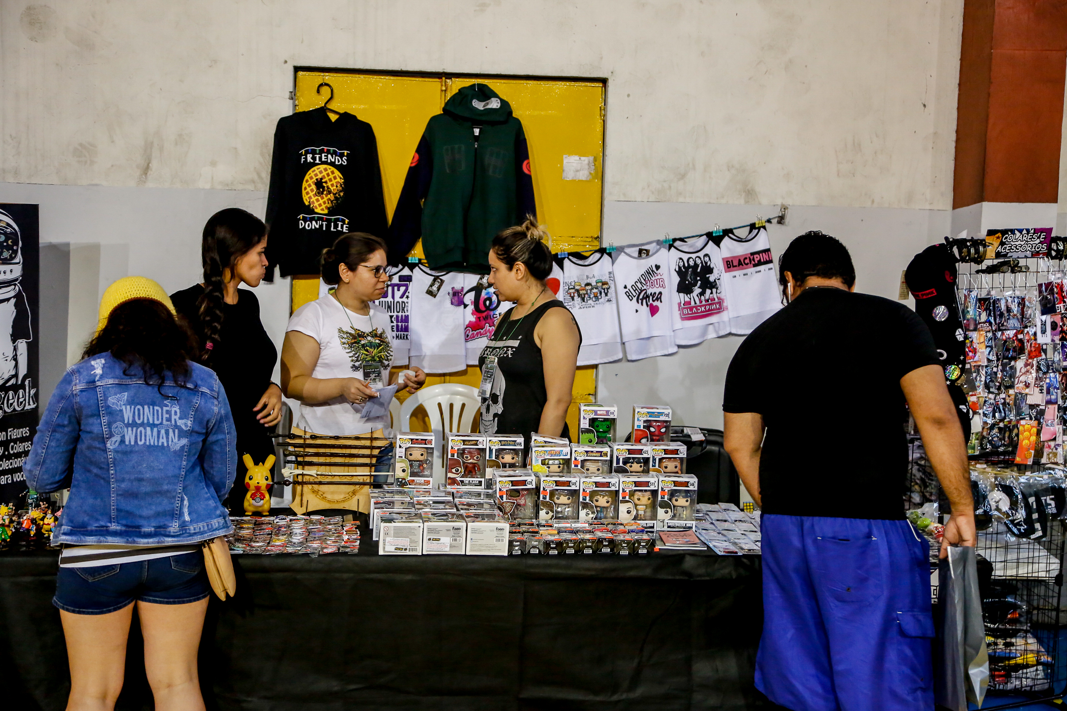 Ginásio Altino Pimenta sedia festival de histórias em quadrinhos