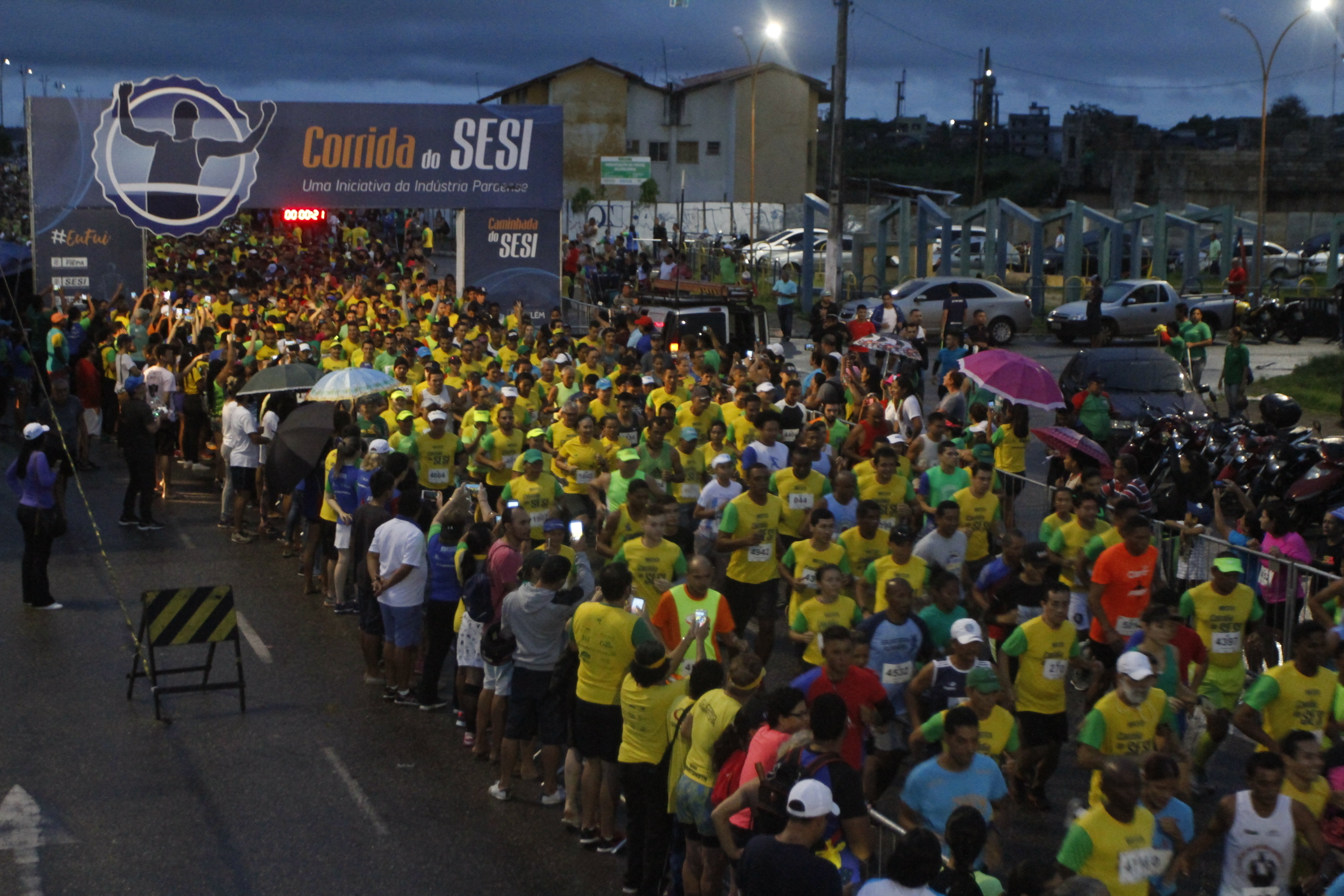 28º Corrida do Trabalhador leva mais de 5 mil pessoas ao Portal da Amazônia