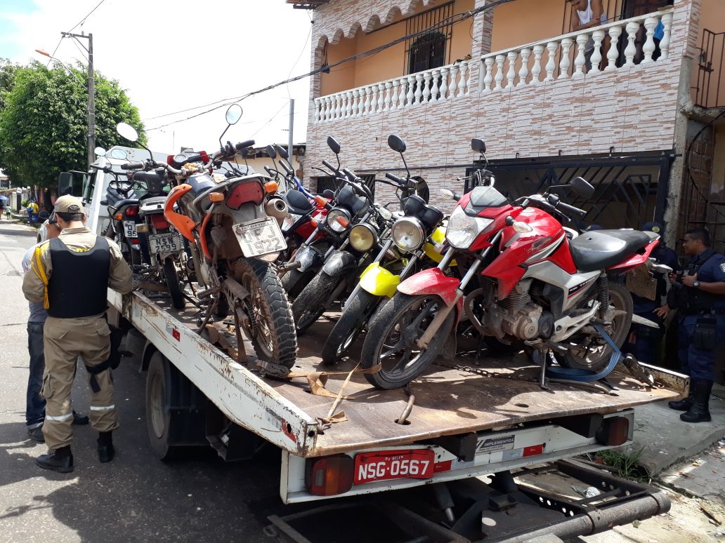 Operação “São Miguel Arcanjo” apreende 22 veículos em Belém