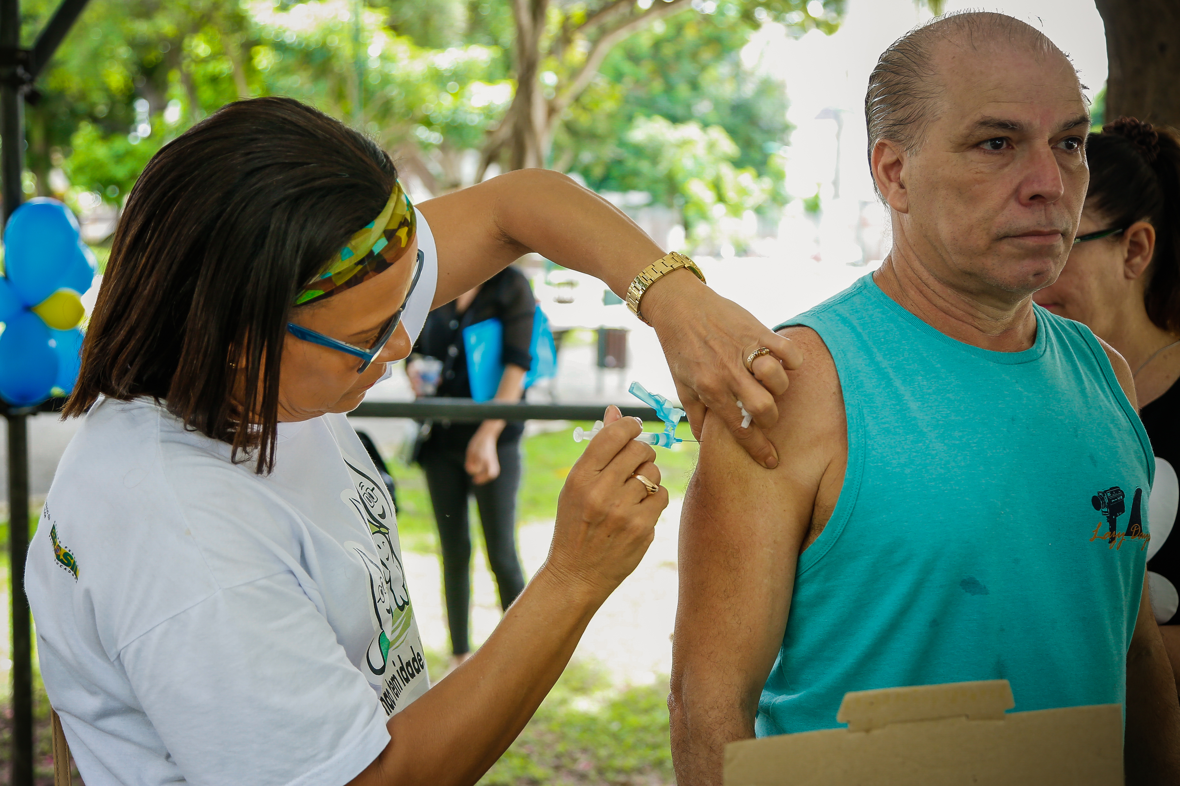 Prefeitura de Belém segue vacinando a população contra a gripe