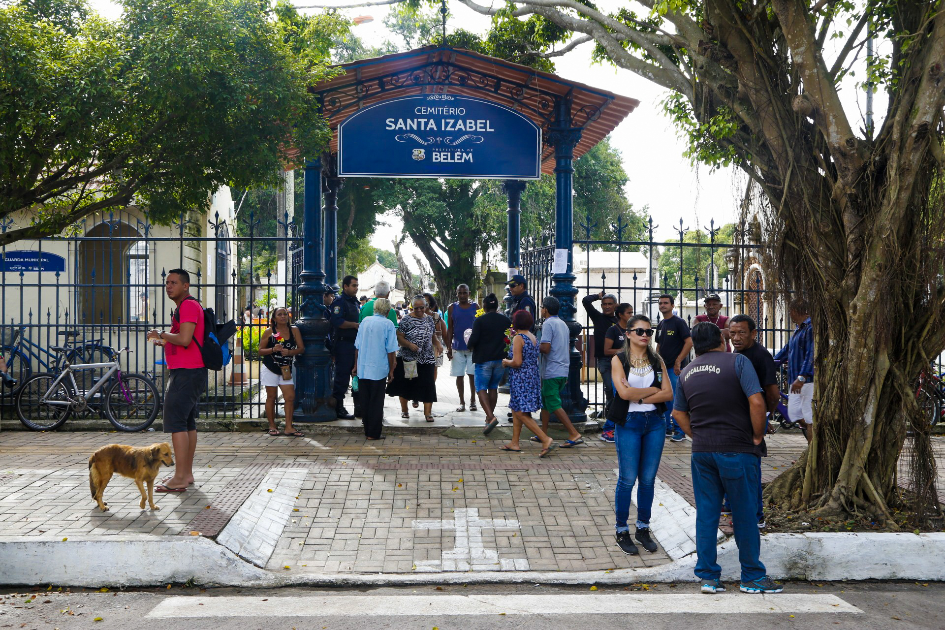 Filhos prestam homenagens às mães que partiram nos cemitérios de Belém