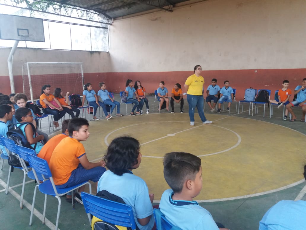 Escolas recebem atividades sobre trânsito durante lançamento do projeto Trânsito para o Futuro