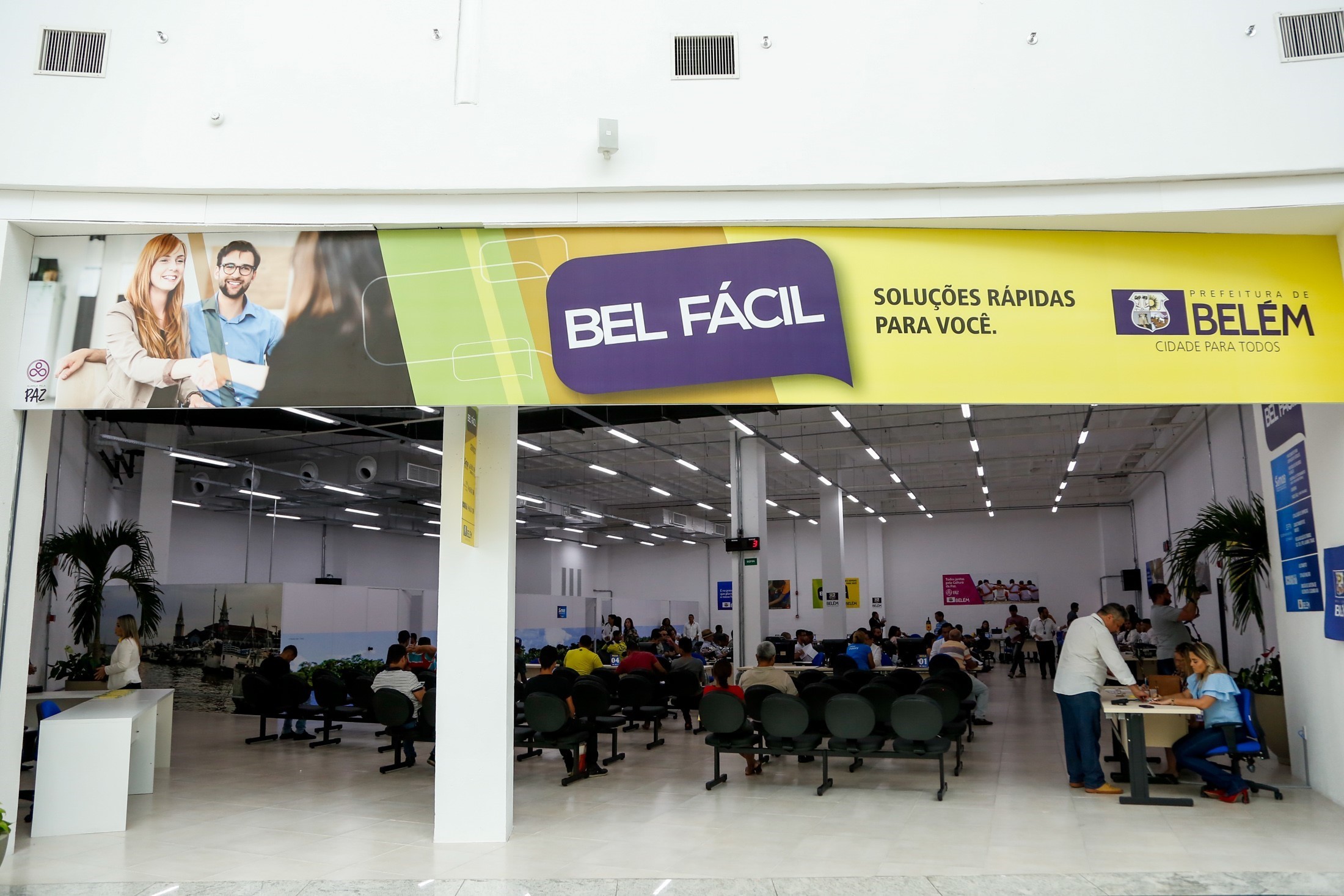 Central de serviços Bel Fácil é inaugurada no Parque Shopping