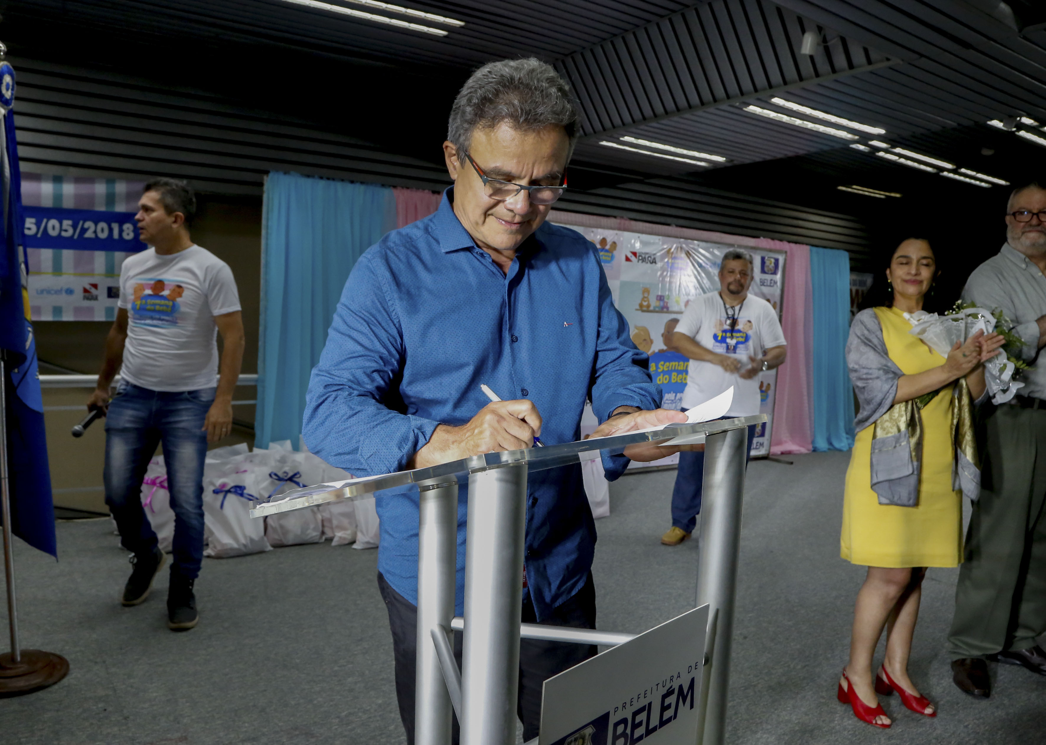 Abertura da 7ª Semana do Bebê lota o auditório do Centur