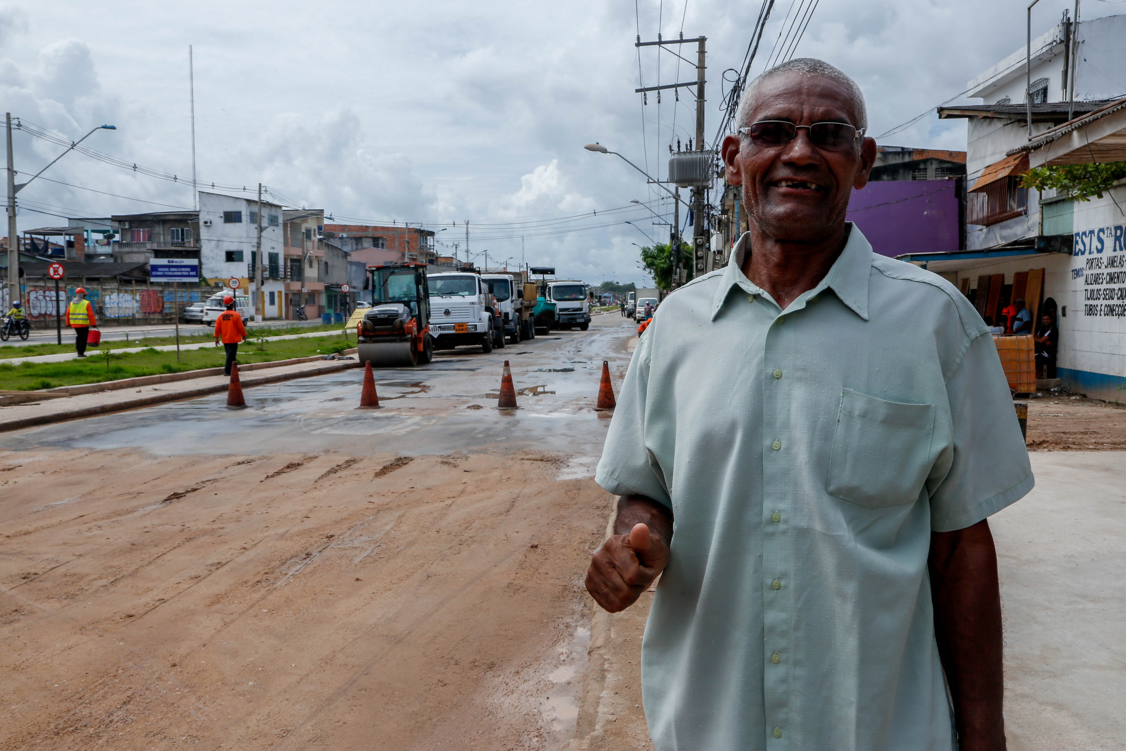 Bernardo Sayão tem trecho interditado para etapa final de asfaltamento no Guamá