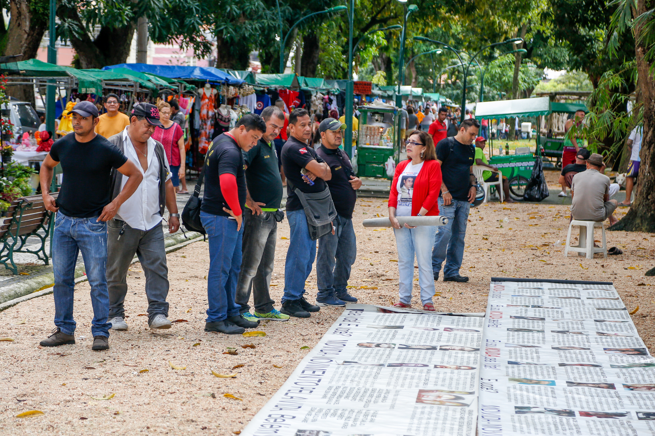Organizada, praça da República é referência para o lazer em Belém