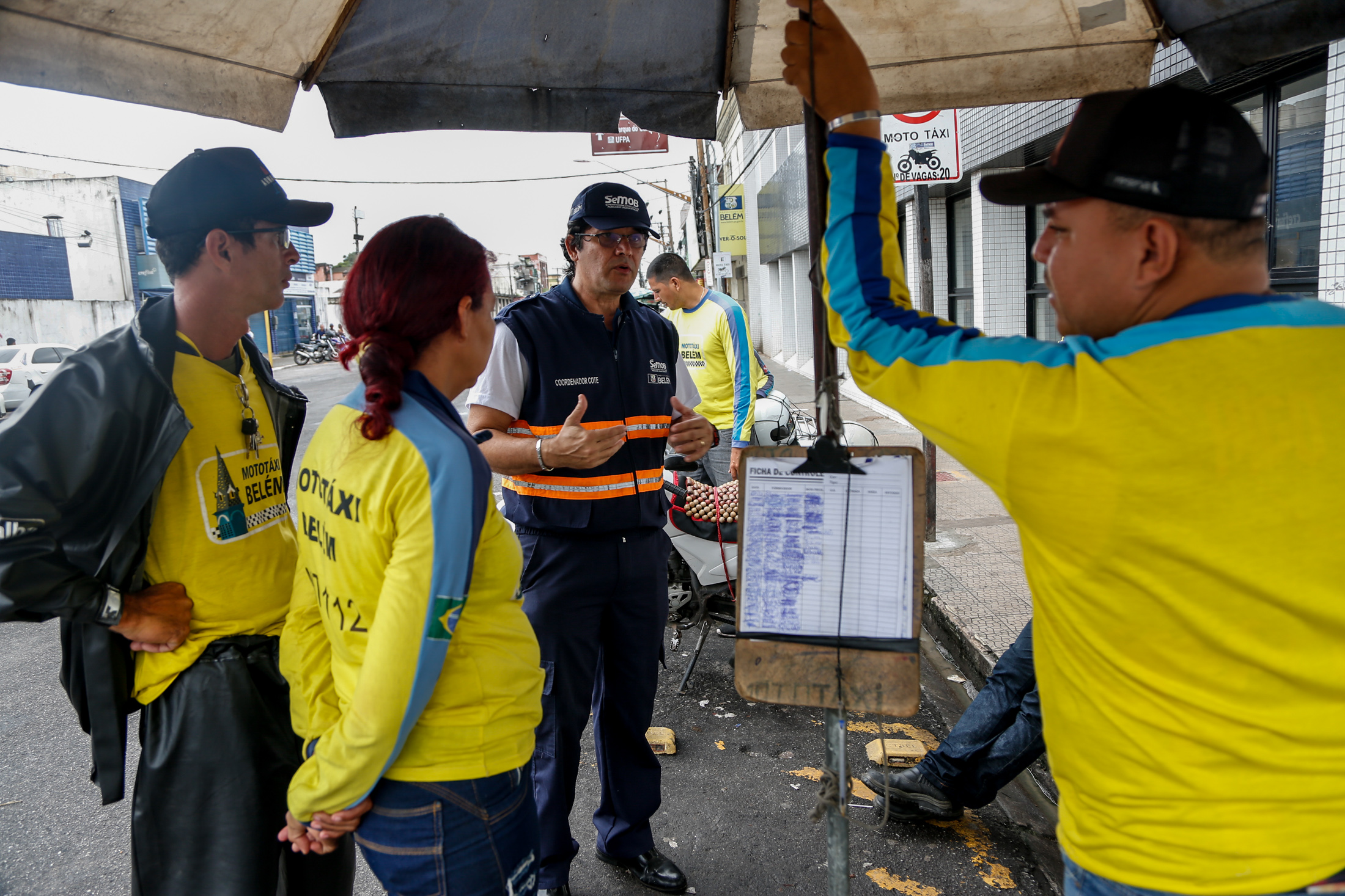 Semob faz Pit Stop Educativo em São Brás para orientar motociclistas